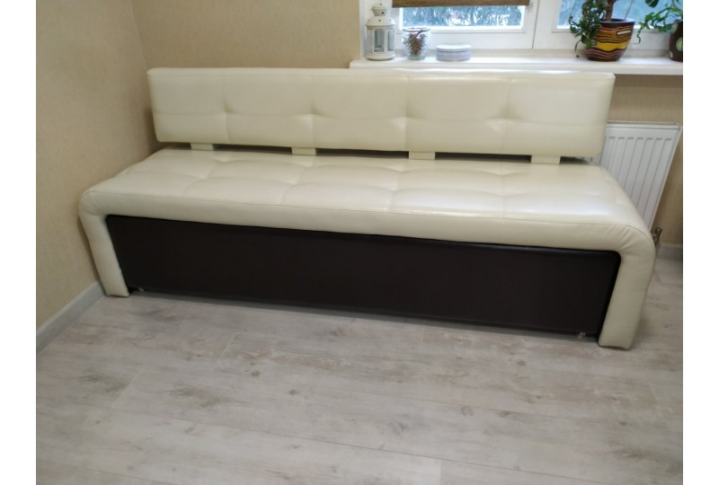 Оскар-2 со спальным местом (Бело-черный)