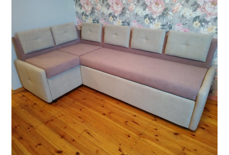 Оскар со спальным местом (Розово-белый)