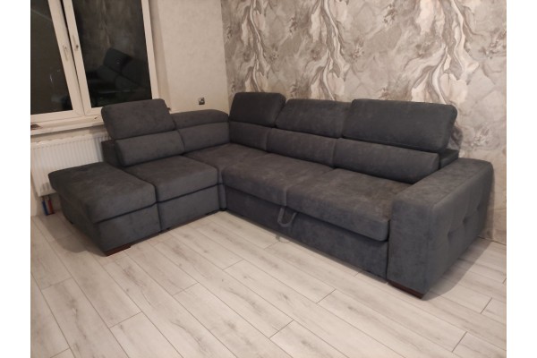 Амадео угловой (серый)