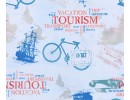 Обивочная ткань Туризм (tourism)  - Принт, Mebeltex