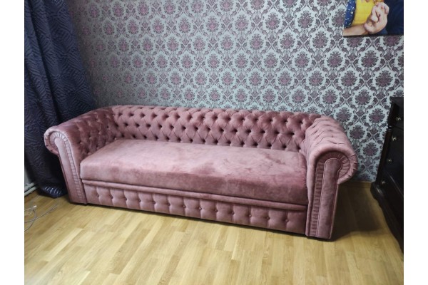 Диван-кровать Эстер (розовый)