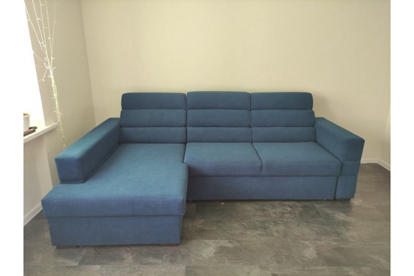 Диван-кровать угловой Эмилия (велутто)