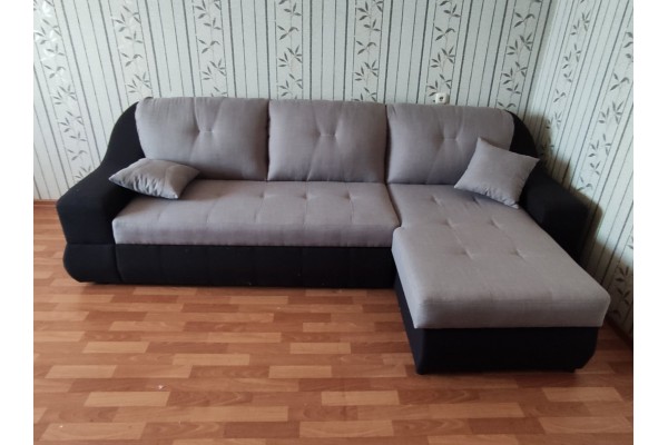 Диван-кровать угловой Ульяна (рогожка)